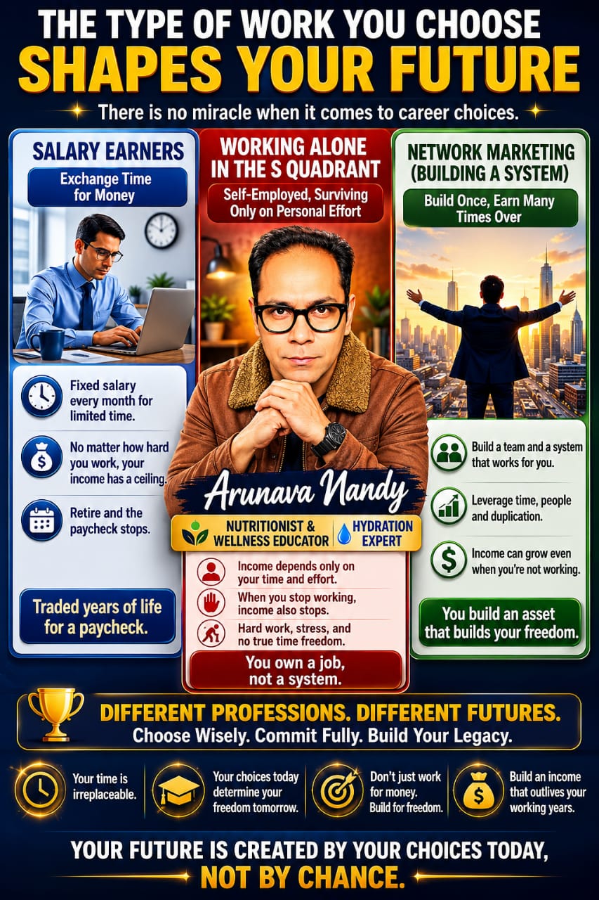 Career and future mindset campaign poster