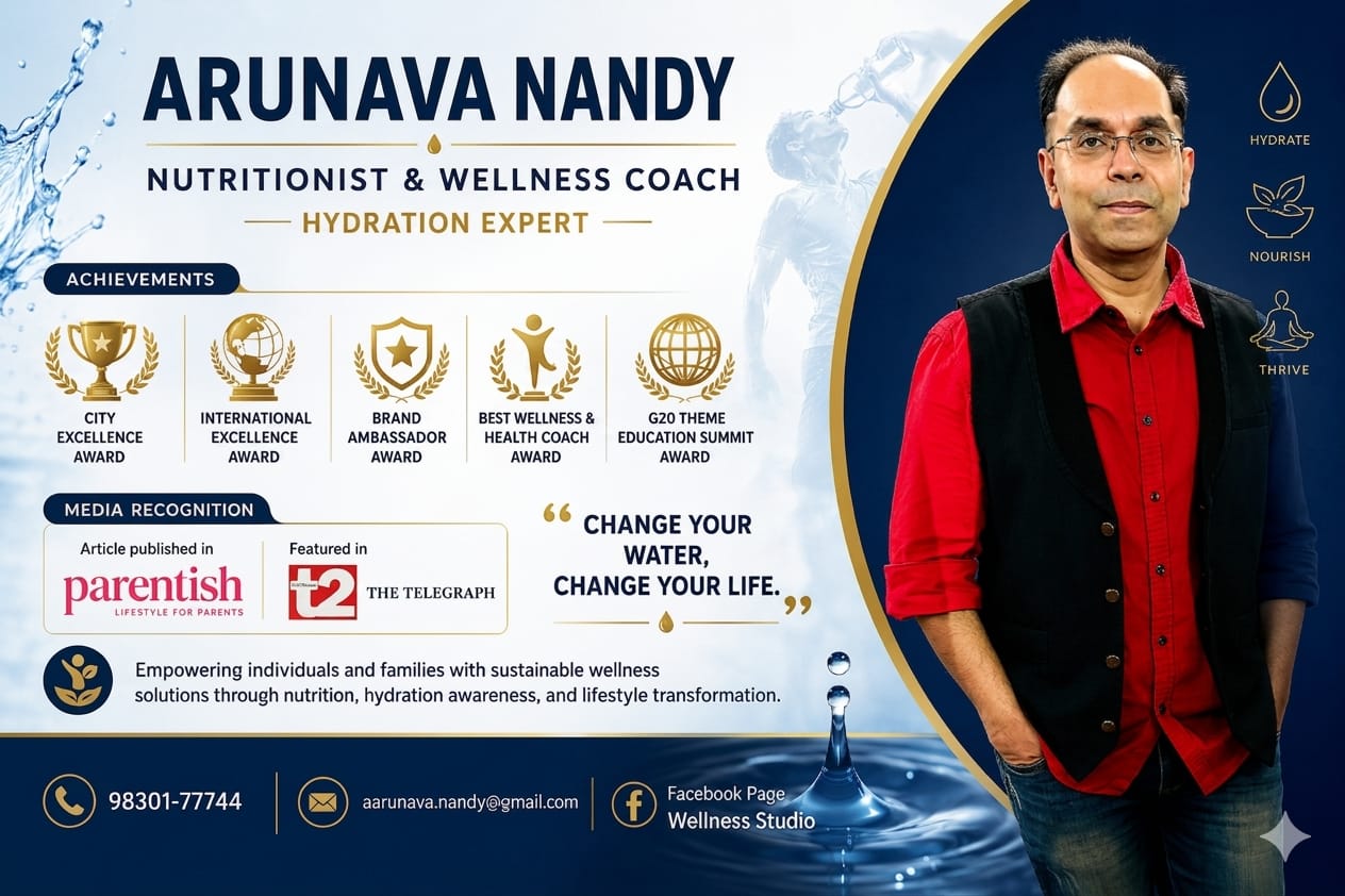 Hydration expert recognition and achievements poster